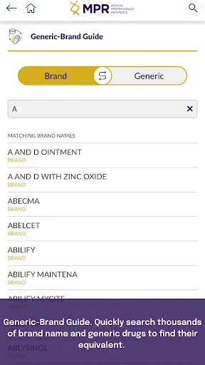 Скриншот 3 — MPR Drug and Medical Guide