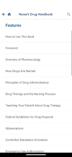 Скриншот 4 — Nurse's Drug Handbook