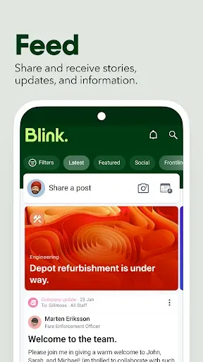 Скриншот 3 — Blink - The Frontline App