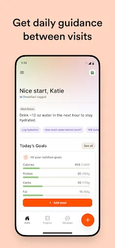 Скриншот 2 — Nourish: Eating Well Made Easy