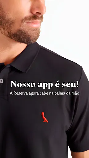 Скриншот 1 — Reserva: loja de roupa online