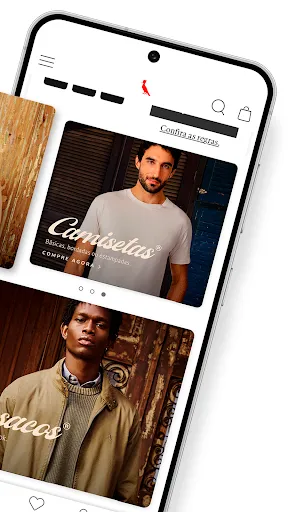Скриншот 3 — Reserva: loja de roupa online