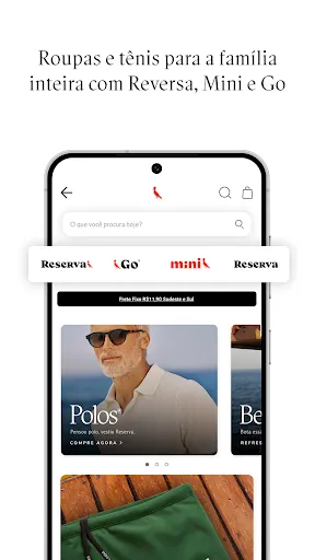 Скриншот 5 — Reserva: loja de roupa online
