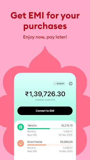 Скриншот 4 — Roarbank: Credit Card & UPI