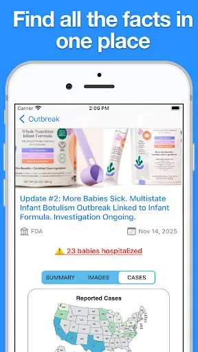 Скриншот 7 — Food Recalls & Alerts
