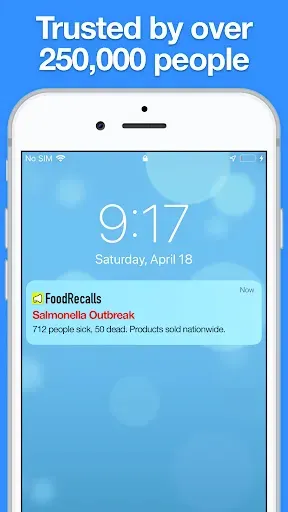 Скриншот 8 — Food Recalls & Alerts