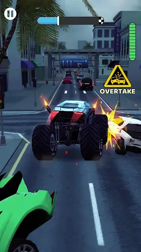 Скриншот 4 — Overtake Rush: Гонки и машины