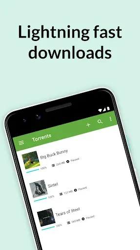 Скриншот 1 — µTorrent® - торрент-загрузчик