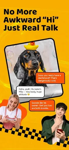 Скриншот 4 — Uniee: Easy Chat & Local Date
