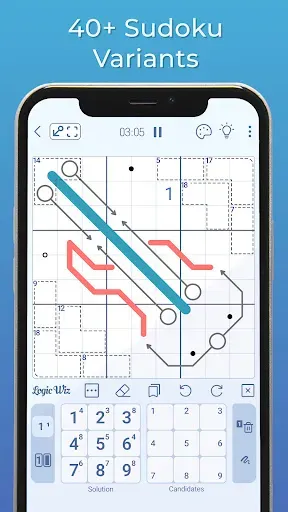 Скриншот 4 — Судоку и варианты от Logic Wiz