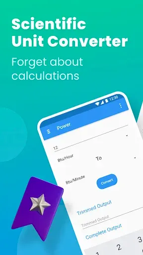 Скриншот 1 — Scientific Unit Converter
