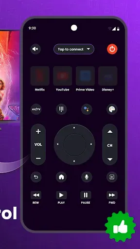 Скриншот 2 — Universal TV Remote Control