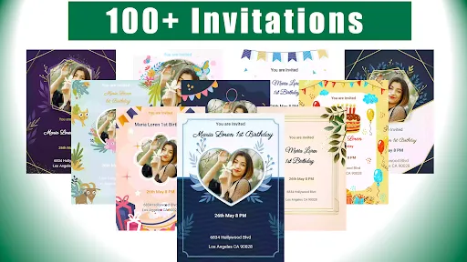 Скриншот 7 — Birthday Invitation Maker