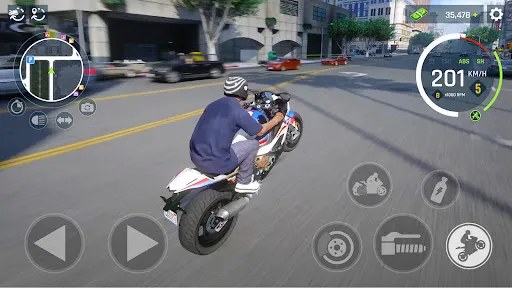 Скриншот 3 — Real Moto Driving Racing World