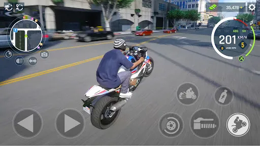 Скриншот 7 — Real Moto Driving Racing World