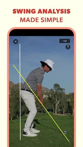 Скриншот 1 — V1 Golf: Golf Swing Analyzer