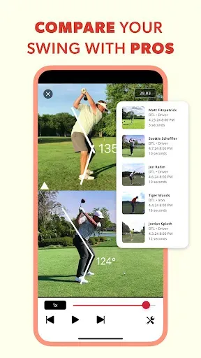 Скриншот 3 — V1 Golf: Golf Swing Analyzer