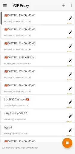 Скриншот 2 — V2F Proxy - Global proxy
