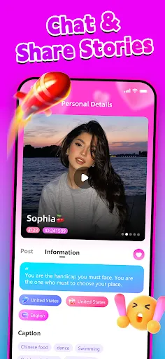 Скриншот 4 — HoyoChat-Video Calls & Chat