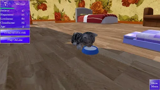 Скриншот 4 — Cute Pocket Cat 3D