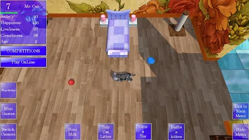 Скриншот 6 — Cute Pocket Cat 3D