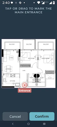 Скриншот 3 — Vaastu AI -Floor Plan Analyzer