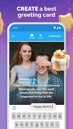 Скриншот 3 — Happy Birthday Wishes