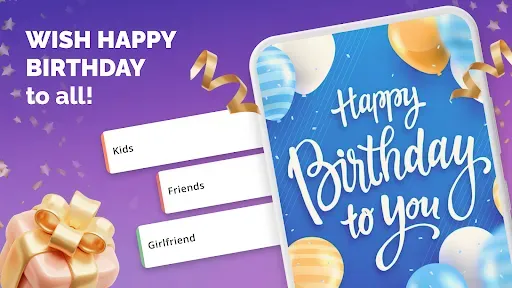 Скриншот 6 — Happy Birthday Wishes
