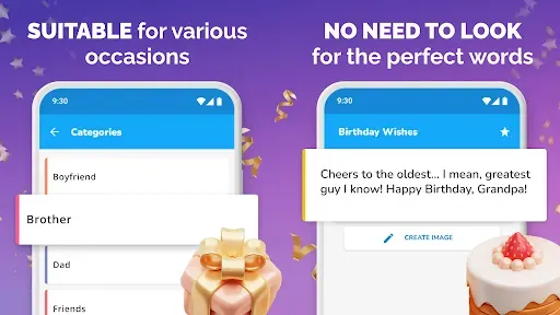 Скриншот 8 — Happy Birthday Wishes