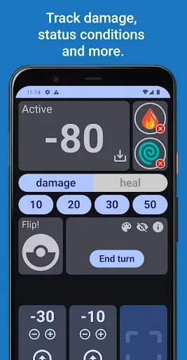 Скриншот 1 — PokeDMG TCG Counter Companion