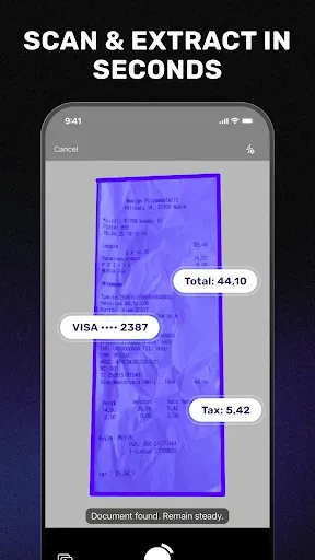 Скриншот 4 — SparkReceipt: Expense Scanner