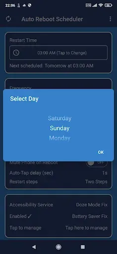 Скриншот 4 — Restart – Auto Reboot (Trial)