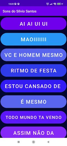 Скриншот 1 — Sons do Silvio Santos