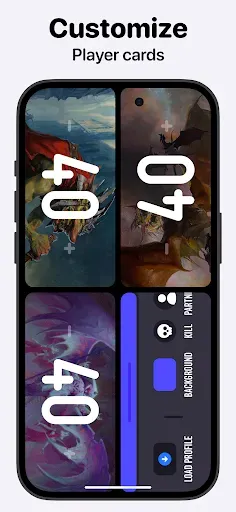 Скриншот 2 — MTG Life Counter App: Lotus