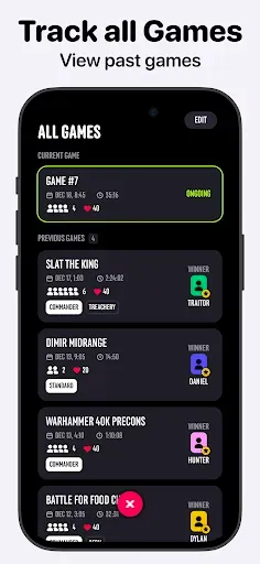 Скриншот 8 — MTG Life Counter App: Lotus