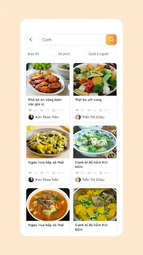 Скриншот 1 — Nấu Ngon
