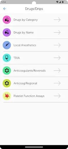 Скриншот 2 — Vargo Anesthesia Mega App