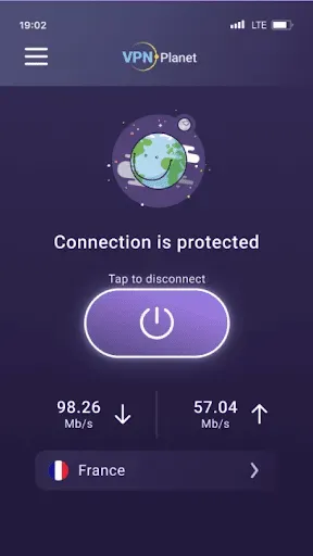 Скриншот 2 — VPN Planet