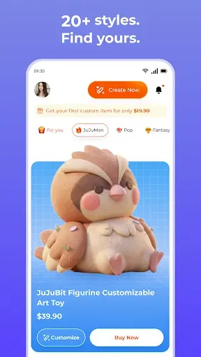 Скриншот 4 — JuJuBit: AI Custom 3D Shop