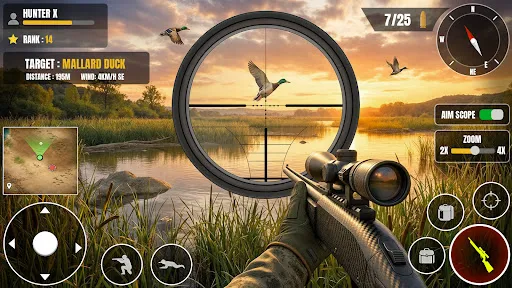 Скриншот 4 — Wild Animal Sniper Shooting 3D