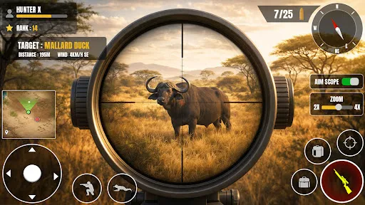 Скриншот 6 — Wild Animal Sniper Shooting 3D