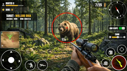 Скриншот 7 — Wild Animal Sniper Shooting 3D