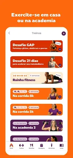 Скриншот 2 — Superela: Exercícios, Receitas