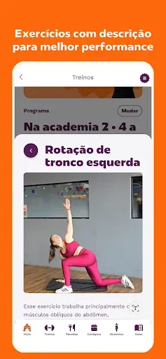 Скриншот 4 — Superela: Exercícios, Receitas