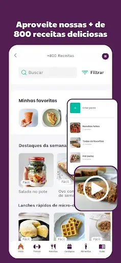 Скриншот 7 — Superela: Exercícios, Receitas