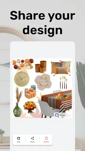 Скриншот 4 — MoodBoard maker - HomeBoard