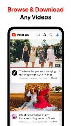 Скриншот 1 — Vid-matè All Video Downloader