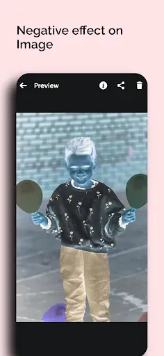 Скриншот 4 — Negative: Image & Video Effect