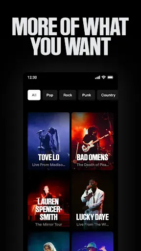 Скриншот 3 — Veeps: Watch Live Music