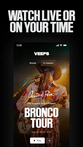 Скриншот 4 — Veeps: Watch Live Music